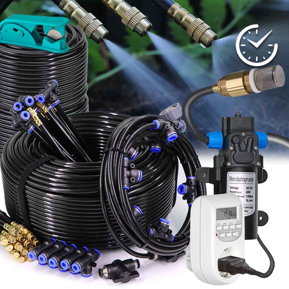 Smart Garden Technology - Pompa semprot otomatis 60w, sistem pendingin