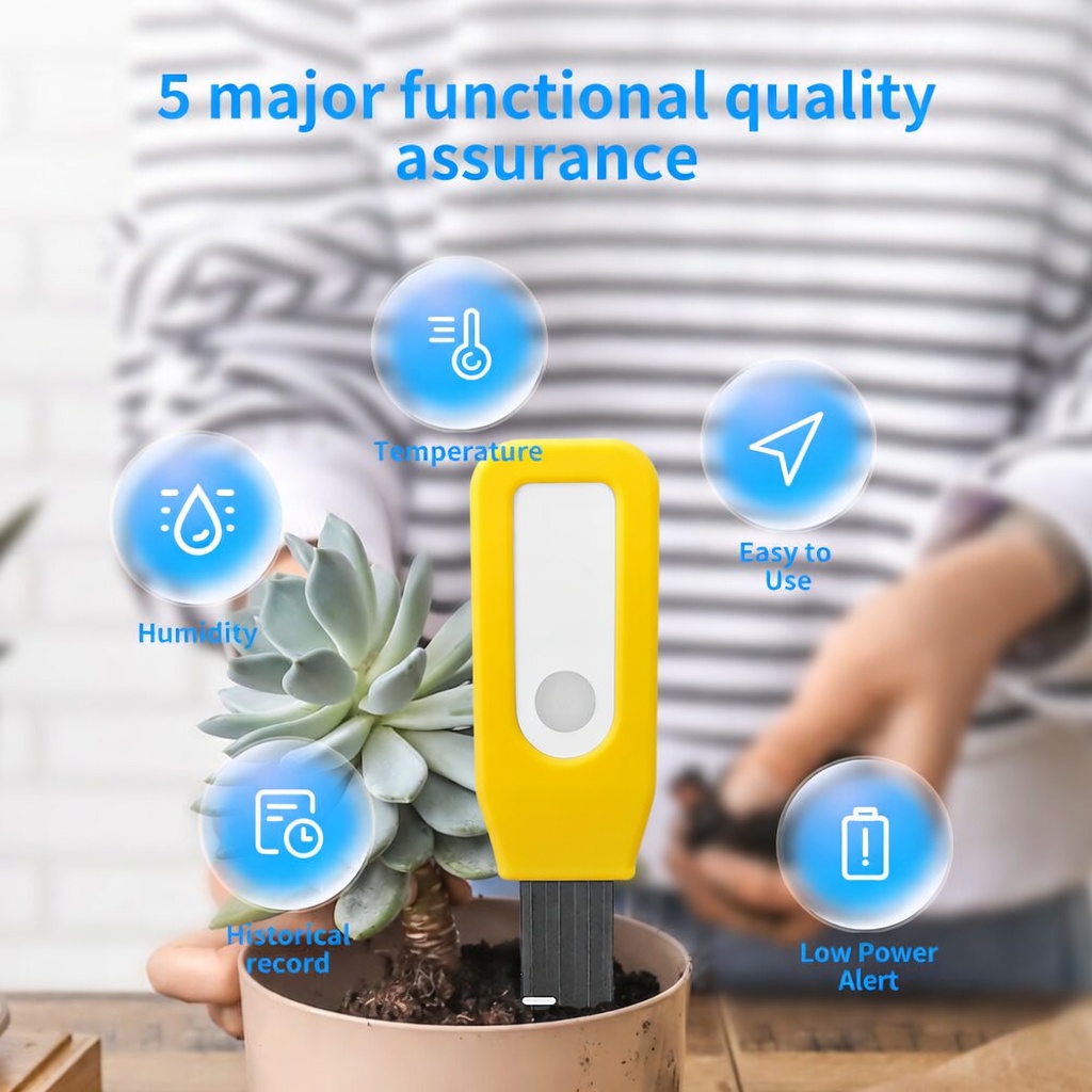 Monitor Tanah WiFi Tuya Smart  - Smart Soil Sensor ulasan dan harga