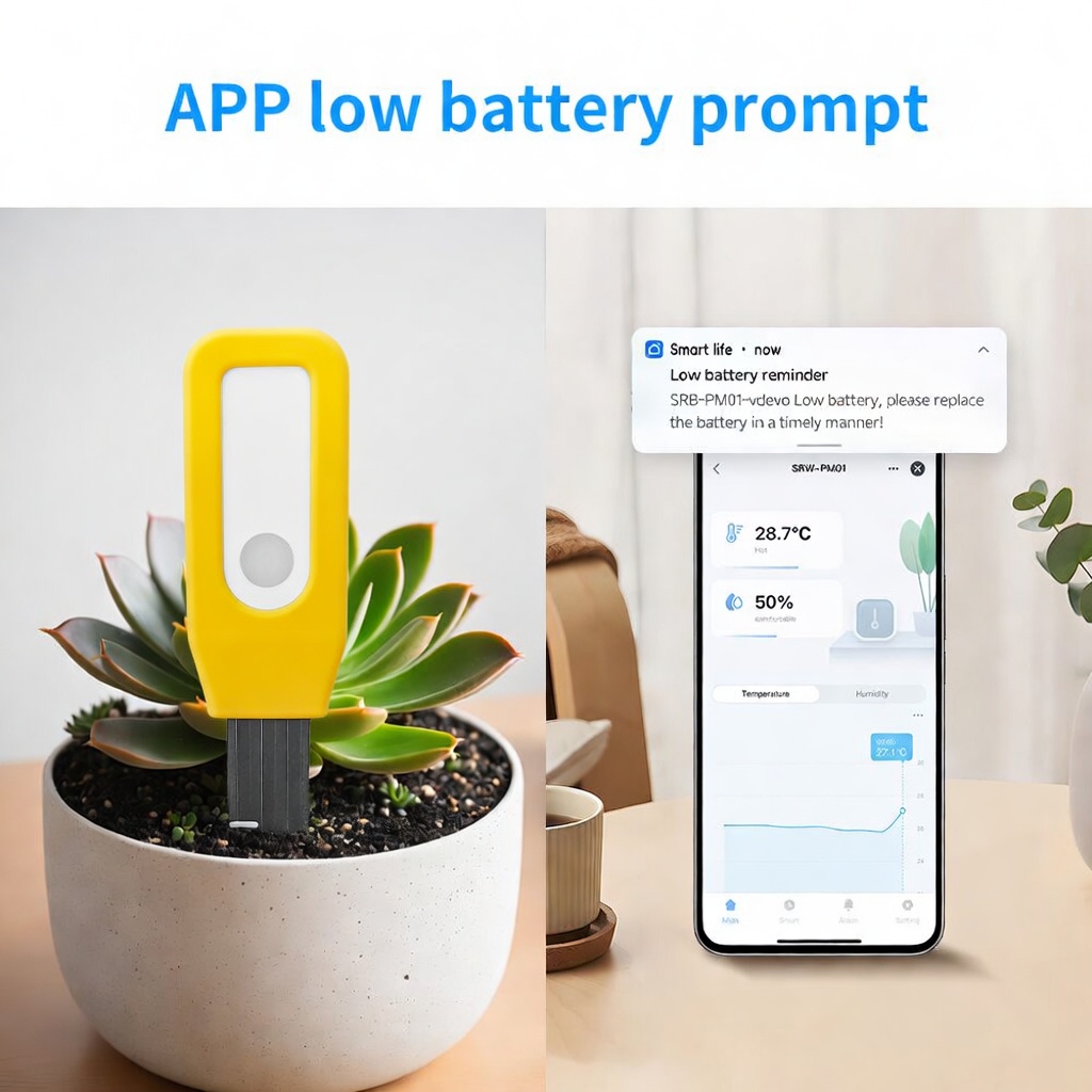 Monitor Tanah WiFi Tuya Smart  - Smart Soil Sensor ulasan dan harga