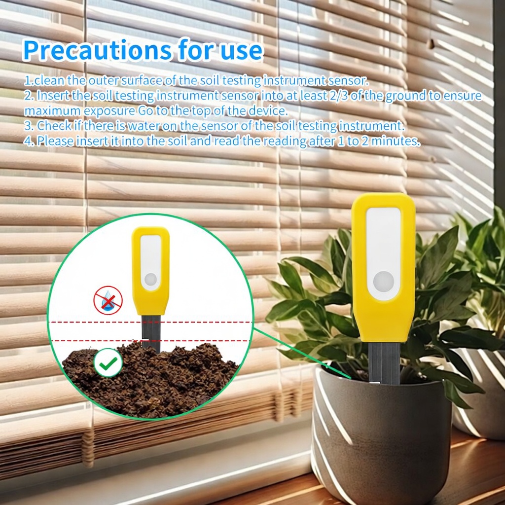 Monitor Tanah WiFi Tuya Smart  - Smart Soil Sensor ulasan dan harga