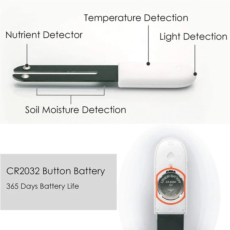 Monitor Flora bunga pintar, un - Smart Soil Sensor ulasan dan harga