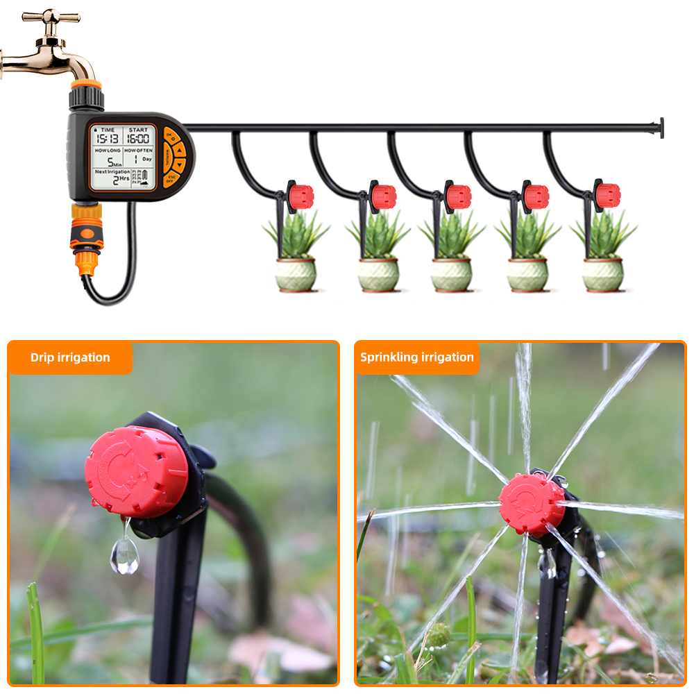 Pengatur waktu pintar irigasi  - Smart Garden Domes ulasan dan harga