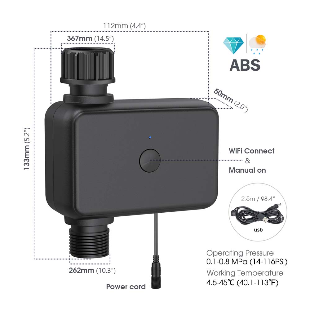 Set Irigasi Pengatur Waktu WiF - Smart Garden Technology ulasan dan harga